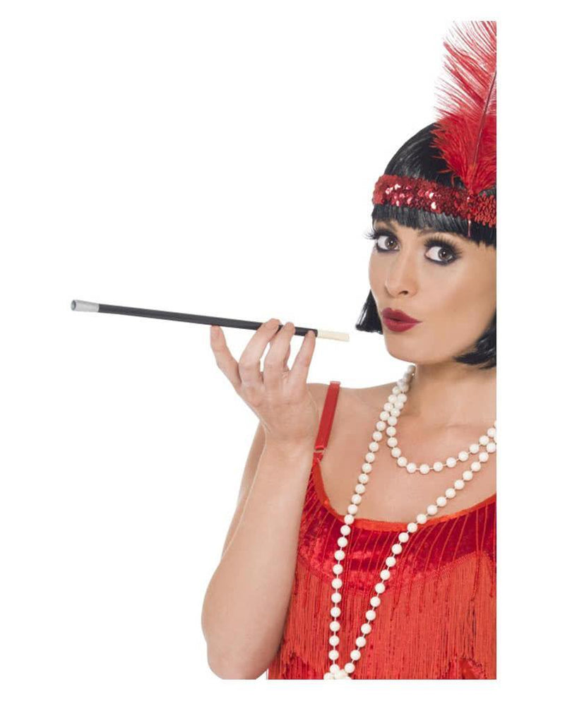 cigarette holder 1920 costume, fancy dress gangster, flapper girl costume party, australia novelties